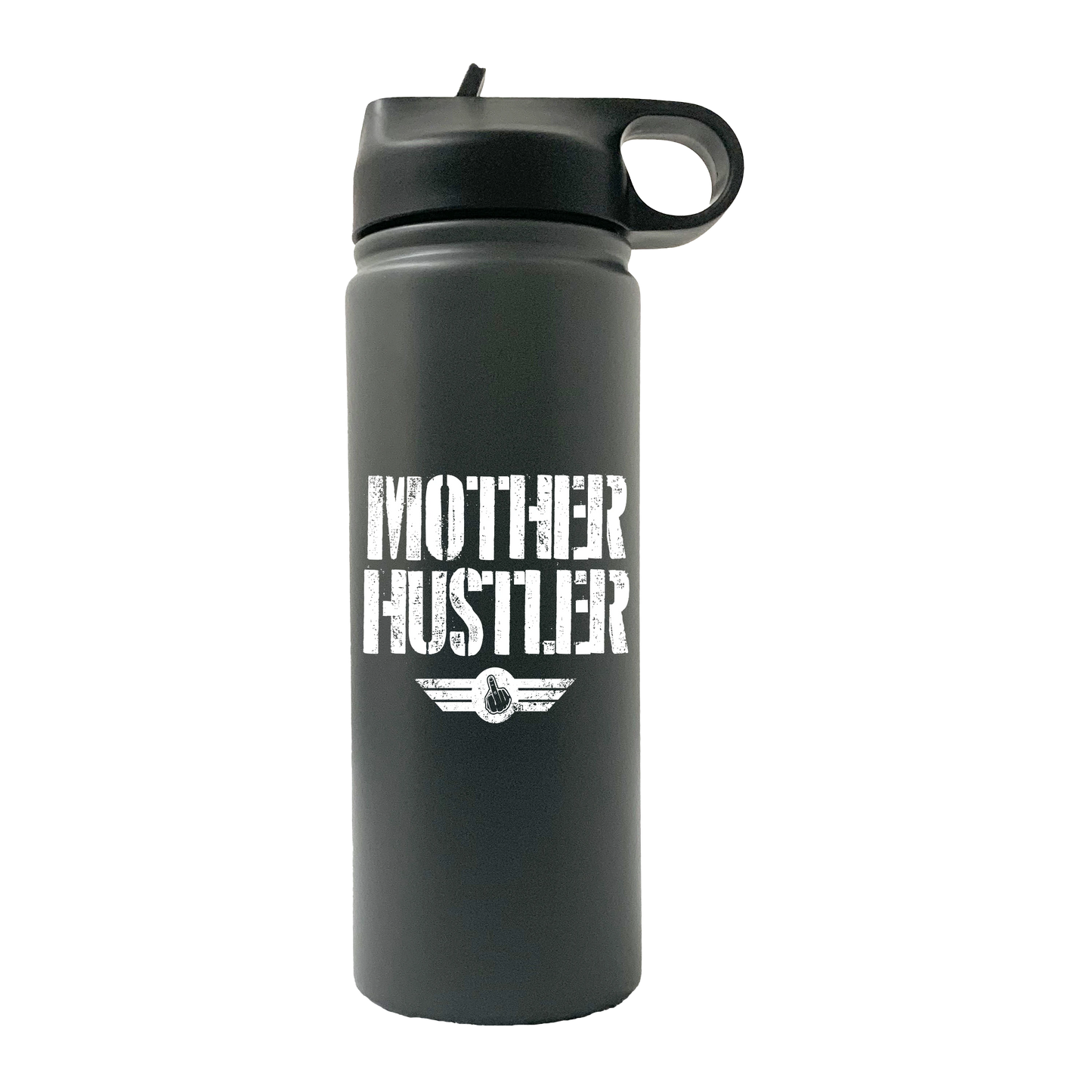 Mother Hustler 20oz Sport Water Bottle