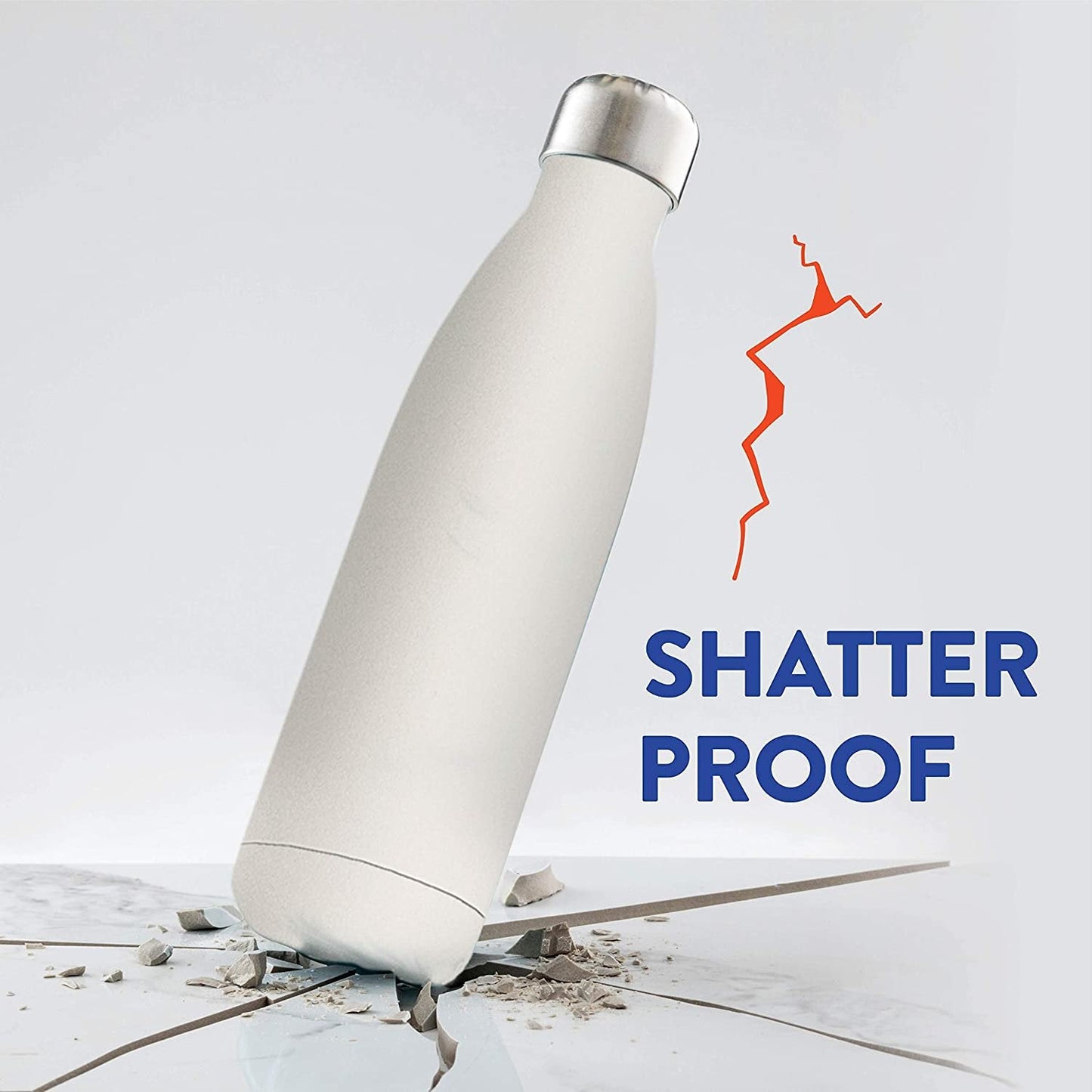 Botella de Agua de Acero Inoxidable / Stainless Steel Water Bottle / 17oz