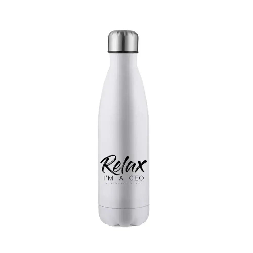 Botella de Agua de Acero Inoxidable / Stainless Steel Water Bottle / 17oz