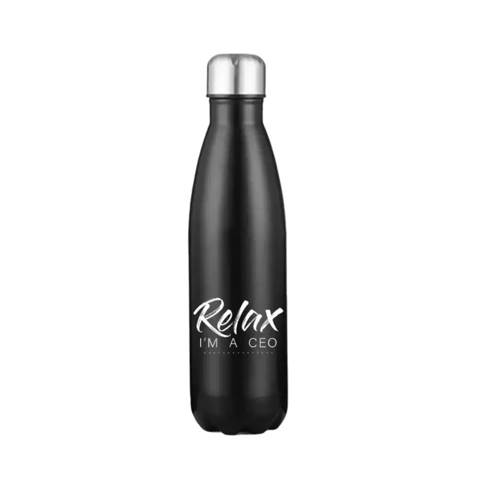 Botella de Agua de Acero Inoxidable / Stainless Steel Water Bottle / 17oz