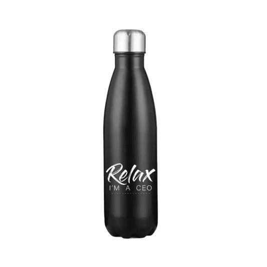 Botella de Agua de Acero Inoxidable / Stainless Steel Water Bottle /  17oz